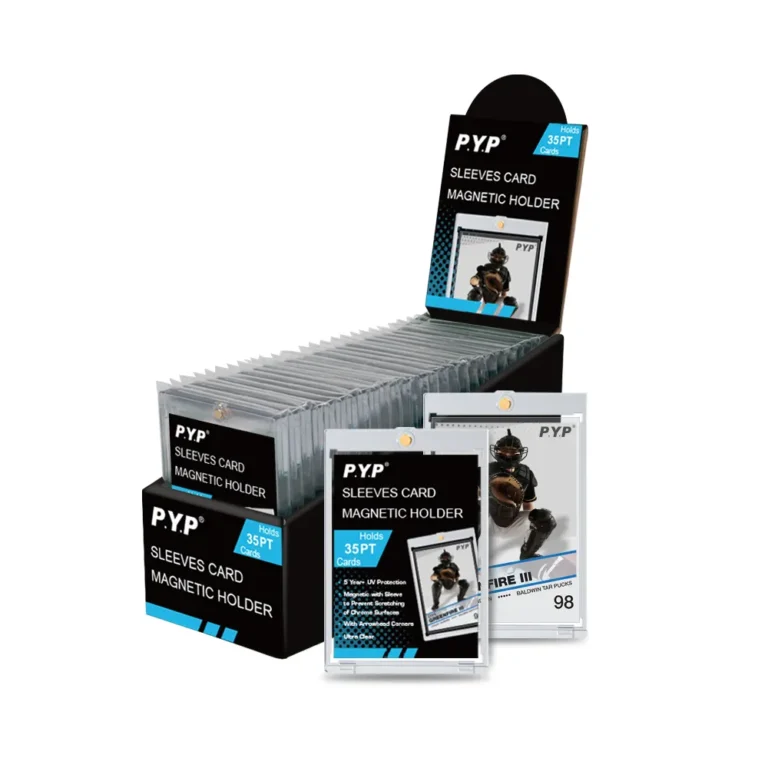 cardboard sleeves for trading cards Invested Alliance Trading Card Storage Box