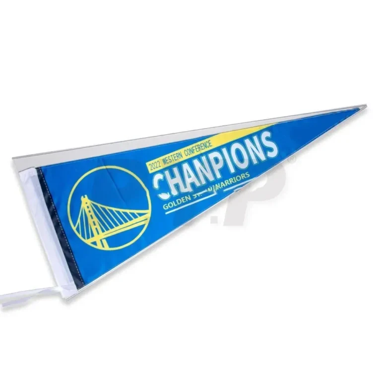 Wholesale clear rigid pennant flag toploader, hard plastic protective holder for vintage sports pennant flag collectible storage