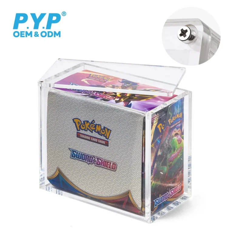 Screwdown EN Booster Box Acrylic Case亚克力宝可梦螺丝卡包盒