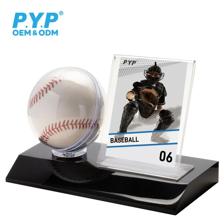 2‑in‑1 Baseball and Trading Card Display Case
