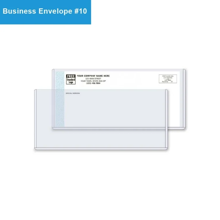 Wholesale clear rigid #10 business envelope toploader, hard plastic protective holder for #10 size business letter envelope collection
