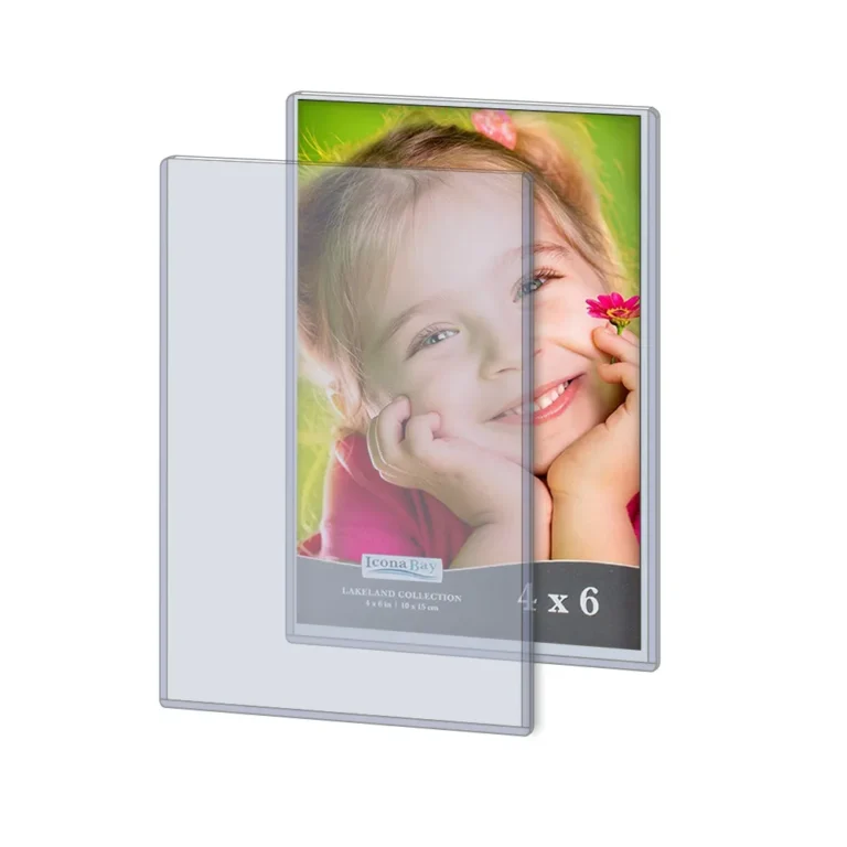 Wholesale 4x6 inch rigid photo toploader, clear hard plastic picture holder for 4 by 6 photographs storage and protection