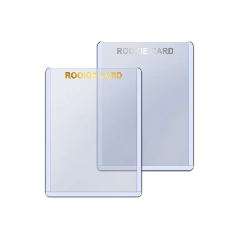 3X4 Toploader Card Holder - Rookie Imprinted - Gold